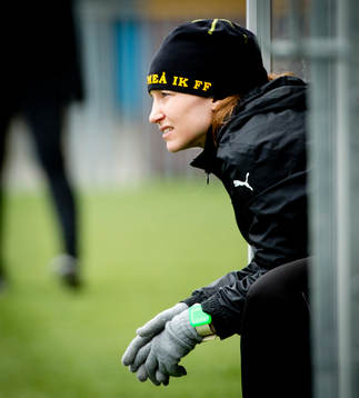 Umeå tränare Maria Bergkvist