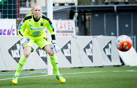 Umeås målvakt Malin Reuterwall