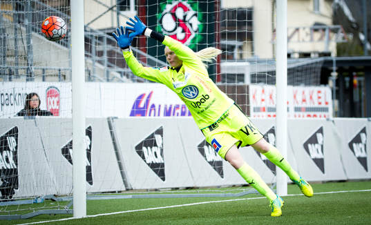 Umeås målvakt Malin Reuterwall
