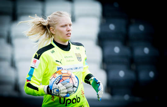 Umeås målvakt Malin Reuterwall
