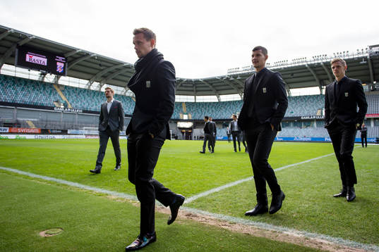 IFK Göteborgs Jakob Ankersen, Mauricio Albornoz  och