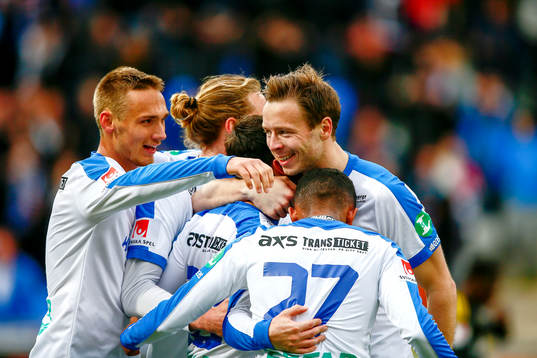 Norrköpings Nikola Tkalcic jublar