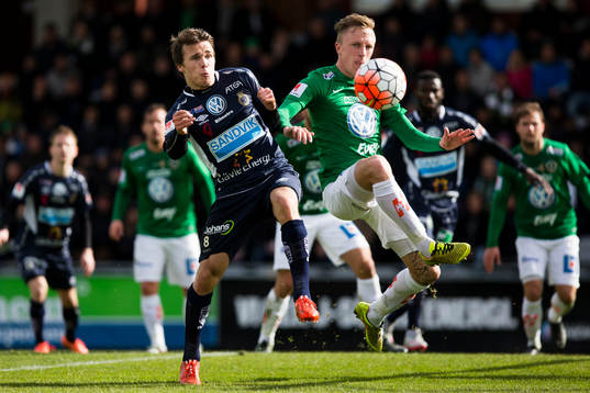 Gefles Simon Skrabb mot Jönköpings Joakim Karlsson