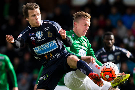 Gefles Simon Skrabb mot Jönköpings Joakim Karlsson
