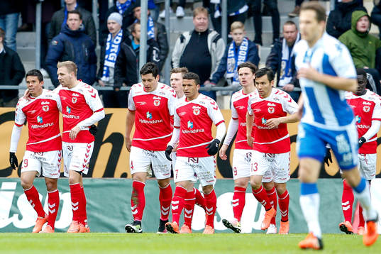 Kalmars Tobias Eriksson jublar