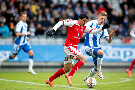 Kalmars Romário Pereira Sipião och IFK Göteborgs Sören