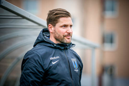 Sirius assisterande tränare Mathias Bernhardsson