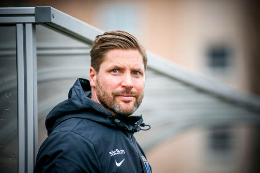 Sirius assisterande tränare Mathias Bernhardsson