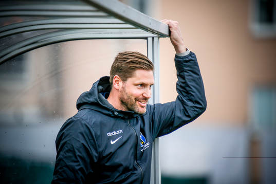 Sirius assisterande tränare Mathias Bernhardsson