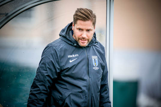 Sirius assisterande tränare Mathias Bernhardsson