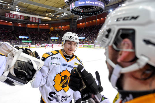 Skellefteås Pär Lindholm jublar