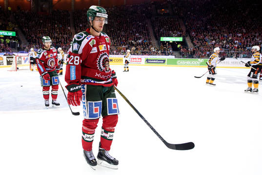Frölundas Johan Sundström deppar