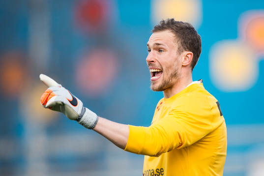 Assyriskas målvakt Robin Malmkvist