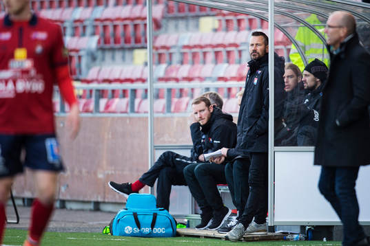 Örgrytes tränare Marcus Lantz