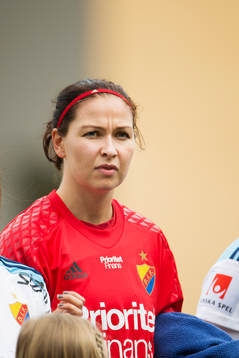 Djurgårdens Målvakt Gudbjörg Gunnarsdottir