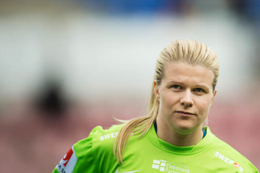 Eskilstunas målvakt Emelie Lundberg