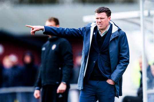 Ängelholms tränare Christian Järdler