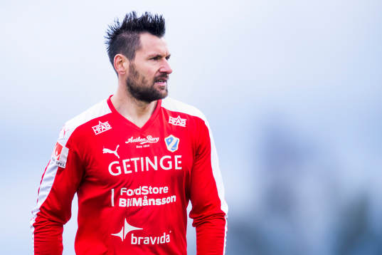 Halmstads målvakt Stojan Lukic