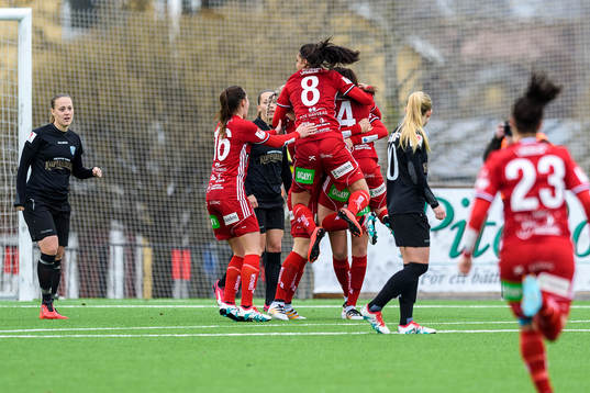 Piteåspelarna jublar