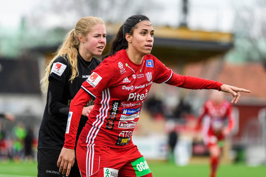 s Maja Göthberg och Piteås Tempest-Marie Norlin