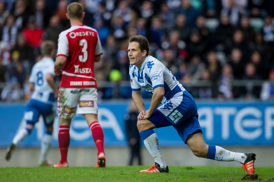 IFK Göteborgs Tobias Hysén deppar