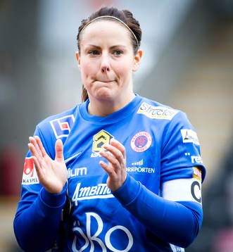 Örebros målvakt Carola Söberg
