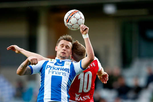 IFK Göteborgs Jakob Ankersen och Kalmars Tobias Eriksson