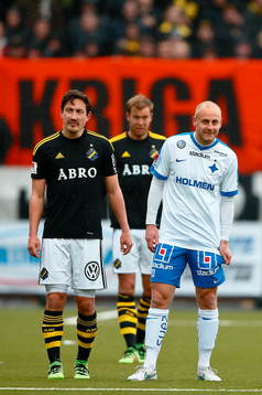 s Stefan Ishizaki  och Norrköpings Daniel Sjölund