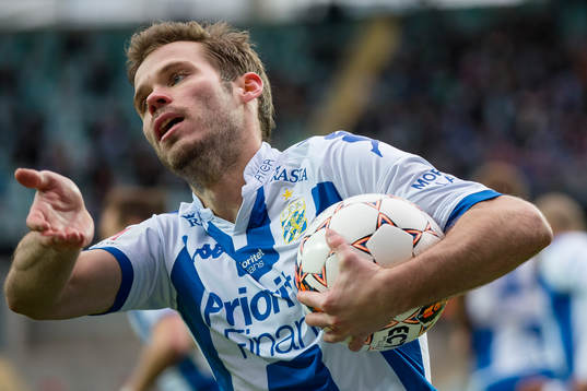 IFK Göteborgs Emil Salomonsson jublar