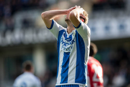 IFK Göteborgs Emil Salomonsson deppar
