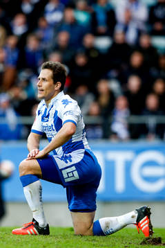 IFK Göteborgs Tobias Hysén deppar
