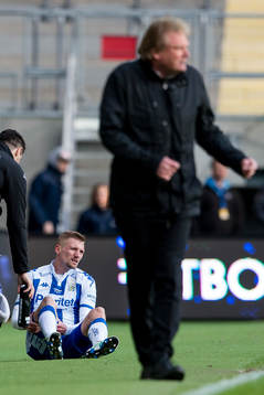 IFK Göteborgs Sebastian Eriksson tvingas utgå med skada