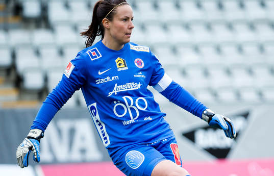 Örebros målvakt Carola Söberg