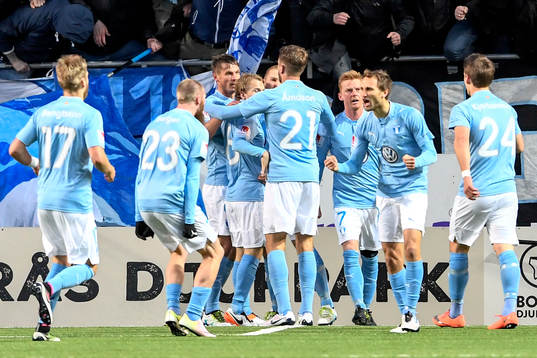Malmö FFs Markus Rosenberg jublar