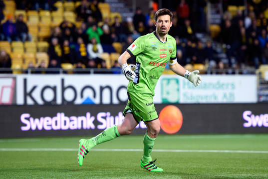 Elfsborgs målvakt Kevin Stuhr Ellegaard