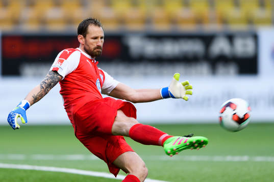 Malmö FFs målvakt Johan Wiland