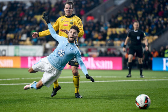 Malmö FFs Erdal Rakip faller