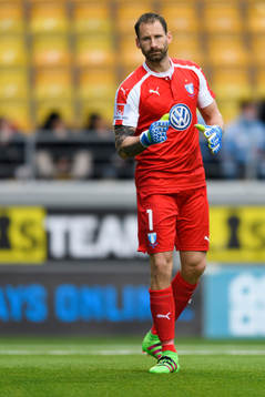 Malmö FFs målvakt Johan Wiland