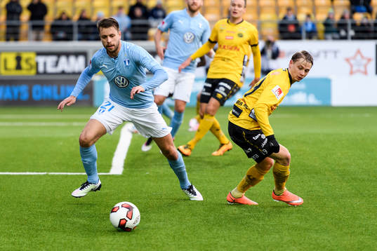 Malmö FFs Kari Arnason