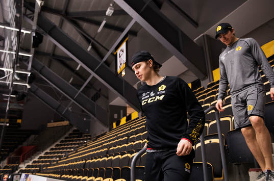 Sebastian Aho och Pär Lindholm