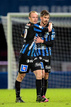 Sirius Dragan Kapcevic och Ante Björkebaum jublar