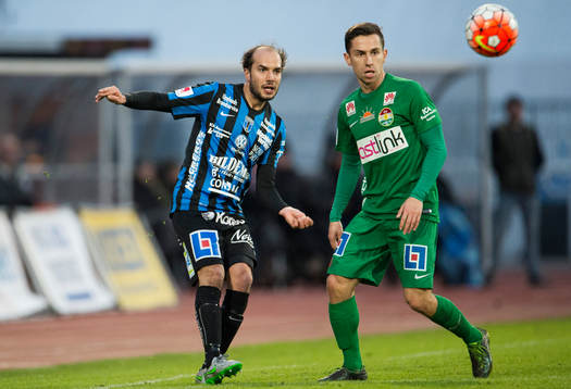 Sirius Karl Larson och Dalkurds Predrag Randelovic