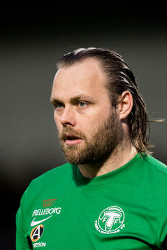 Trelleborgs målvakt Fredrik Persson