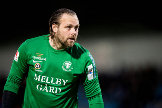 Trelleborgs målvakt Fredrik Persson
