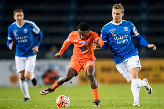 Athletics Mohamed Buya Tugay och Trelleborgs Erik Andersson