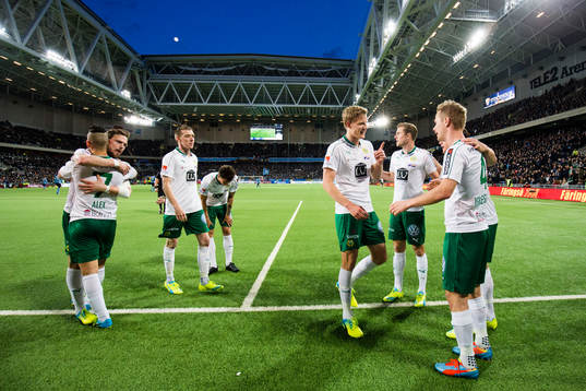 Hammarbys Arnor Smarason, Birkir Már Saevarsson, Lars
