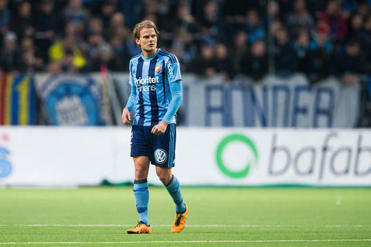 Djurgårdens Tim Björkström ser deppig ut