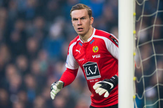 Hammarbys målvakt Ögmundur Kristinsson