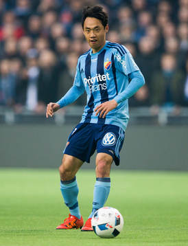 Djurgårdens Seon-Min Moon med bollen