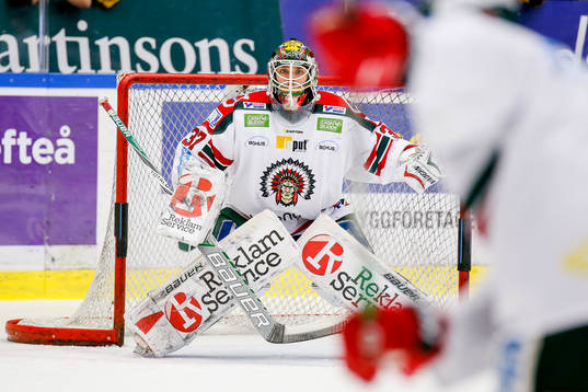 Frölundas målvakt Johan Gustafsson